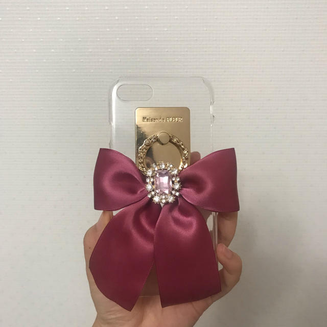 Maison de FLEUR(メゾンドフルール)のスマホリング / maison de fleur スマホ/家電/カメラのスマホアクセサリー(iPhoneケース)の商品写真