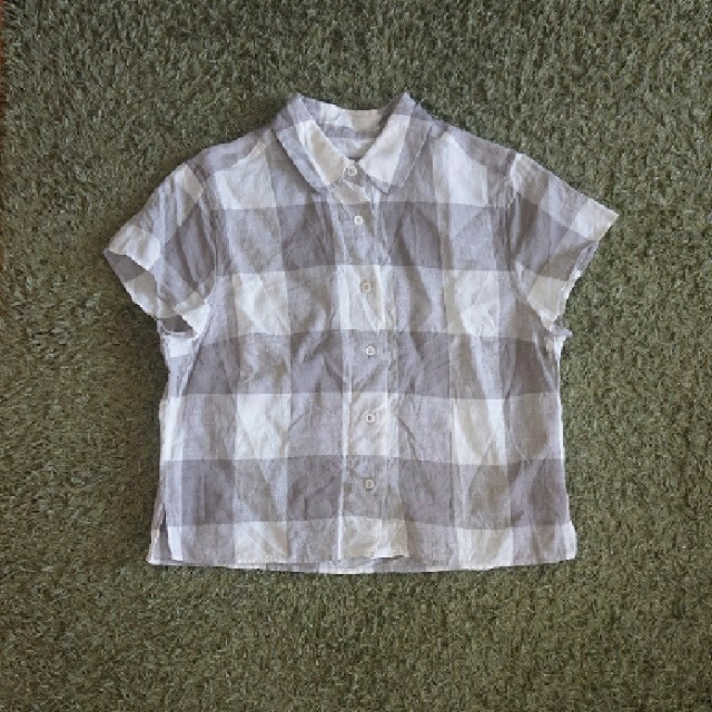 MARGARET HOWELL(マーガレットハウエル)のリネンリトルシャツ レディースのトップス(シャツ/ブラウス(半袖/袖なし))の商品写真