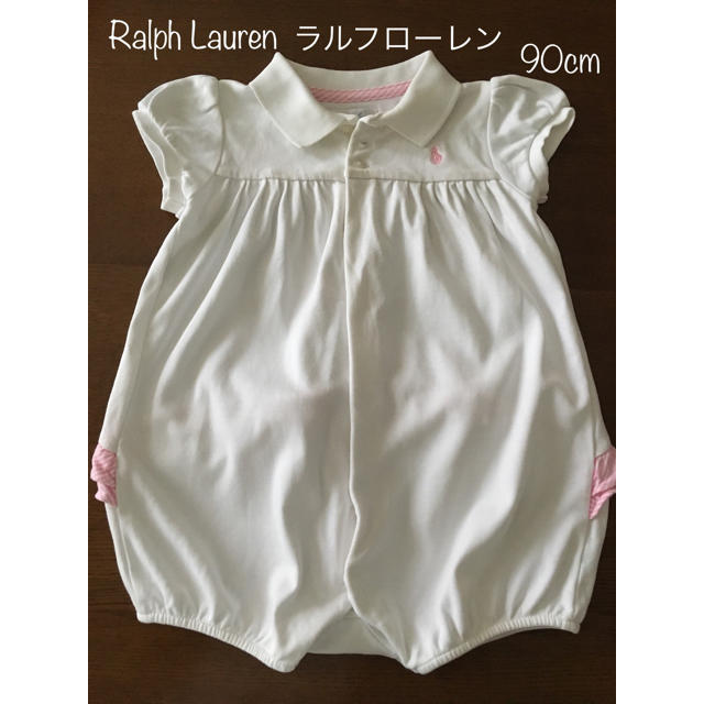 Ralph Lauren(ラルフローレン)のRalph Lauren ラルフローレン ロンパース 24M 90cm キッズ/ベビー/マタニティのキッズ服女の子用(90cm~)(ワンピース)の商品写真