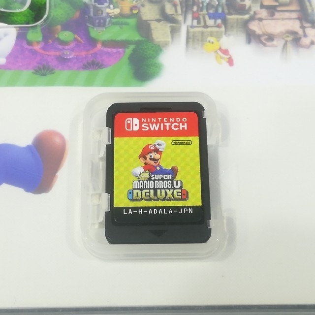 New スーパーマリオブラザーズ U デラックス　Switch エンタメ/ホビーのゲームソフト/ゲーム機本体(家庭用ゲームソフト)の商品写真