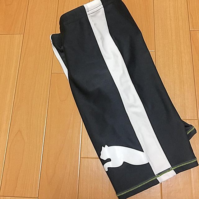 PUMA(プーマ)のnaocyancyan様　PUMA プーマ 水着 160 黒 キッズ/ベビー/マタニティのキッズ服男の子用(90cm~)(水着)の商品写真