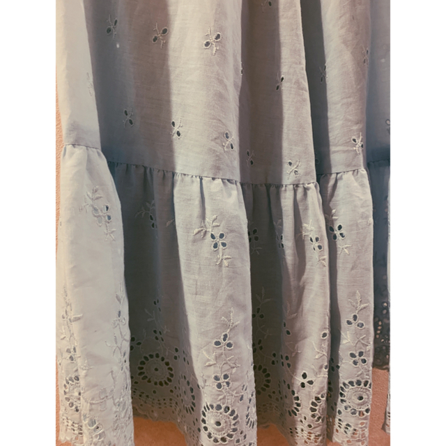 Lochie(ロキエ)のfrance vintage cotton skirt. レディースのスカート(ひざ丈スカート)の商品写真