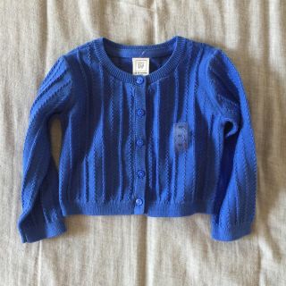 ベビーギャップ(babyGAP)の新品タグ付 透かし編み サマーカーディガン(カーディガン/ボレロ)