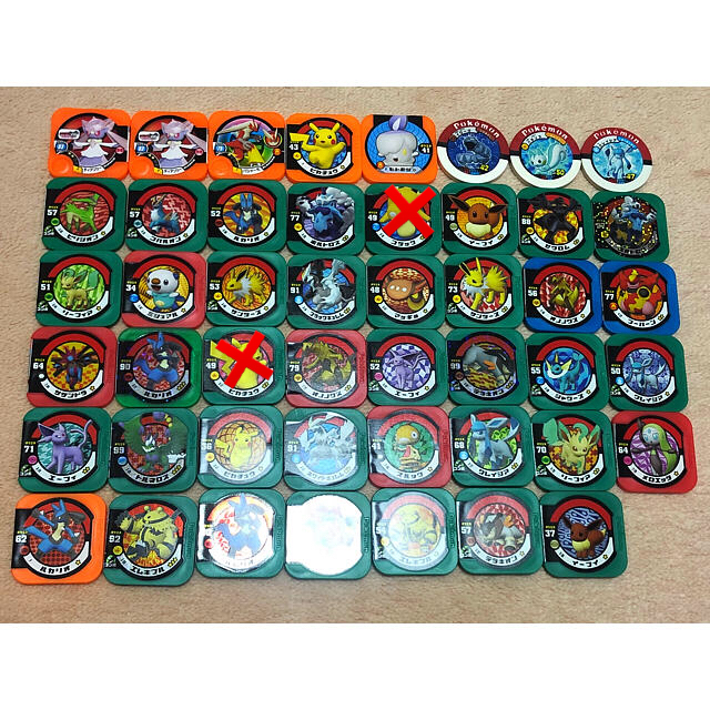 ポケモン - ポケットモンスター トレッタ バトリオ 45+1個セット ポケモン - ポケットモンスター トレッタ バトリオ 45+1個セット