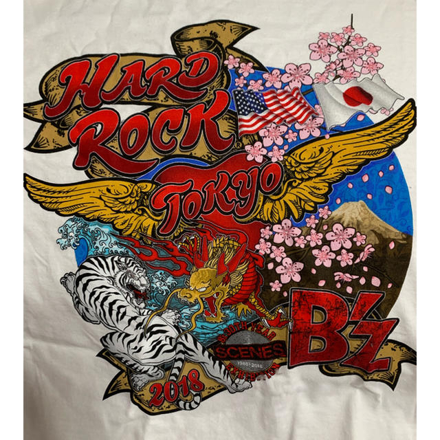 B'z ハードロックカフェ Tシャツ