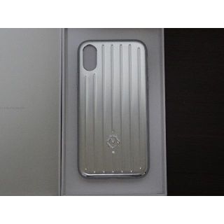 リモワ(RIMOWA)の最終出品！新品未使用 RIMOWA iPhoneX/XS アルミケース リモワ(iPhoneケース)