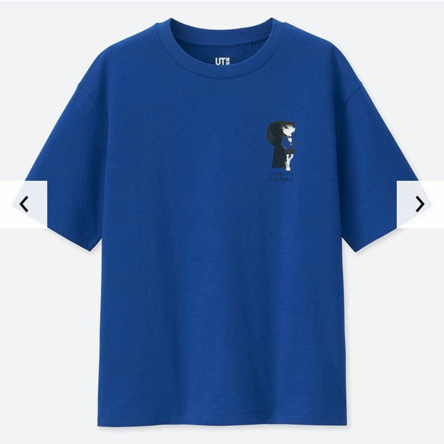 UNIQLO(ユニクロ)のユニクロ 名探偵コナン 江戸川コナン UT Tシャツ ブルー サイズXL レディースのトップス(Tシャツ(半袖/袖なし))の商品写真