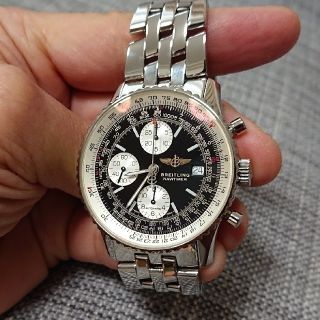 ブライトリング(BREITLING)のブライトリング オールドナビタイマー SS 黒 (腕時計(アナログ))