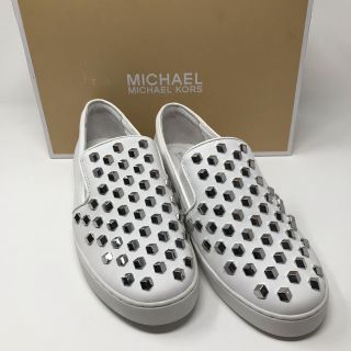 マイケルコース(Michael Kors)の未使用 マイケルコース スリッポン 25.5(スニーカー)