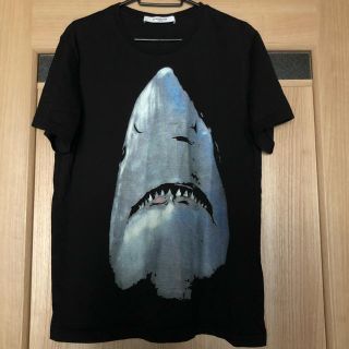 ジバンシィ Tシャツ シャーク サメ プリント 半袖 S ブラック ■SM0