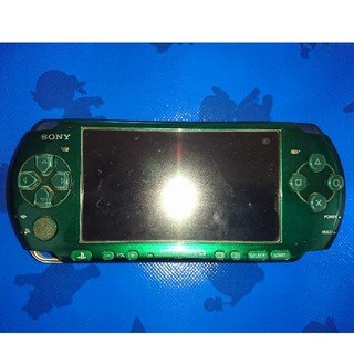 プレイステーションポータブル(PlayStation Portable)のPSP3000 グリーン  ジャンク(携帯用ゲーム機本体)