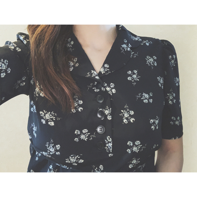 agnes b. Flower blouse