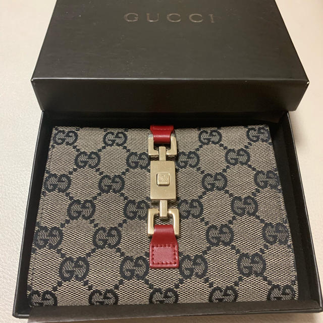 Gucci - ☆新品未使用☆ GUCCI 財布 ジャッキー GGの通販 by わんめい's shop｜グッチならラクマ