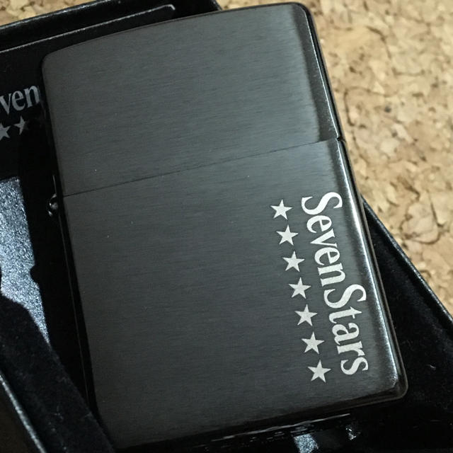 セブンスター　ブラックZIPPO  懸賞品　レア