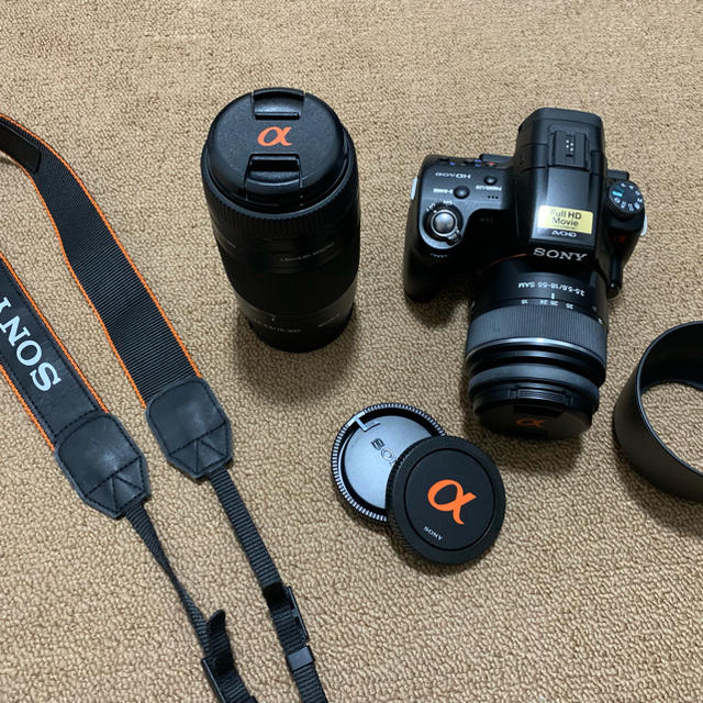 SONY α55 ダブルズームレンズキット【おまけ付】 SONY α55 ダブルズームレンズキット【おまけ付】