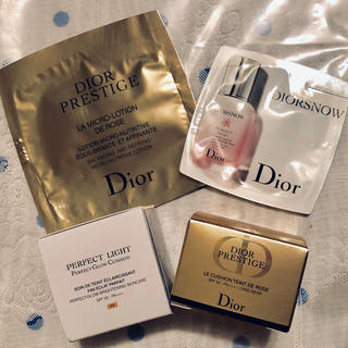 ディオール(Dior)のDior プレステージ&スノーホワイトクッション、美容液(ファンデーション)