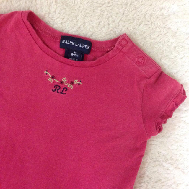 Ralph Lauren(ラルフローレン)のラルフローレン70cm 半袖Tシャツ キッズ/ベビー/マタニティのベビー服(~85cm)(Ｔシャツ)の商品写真