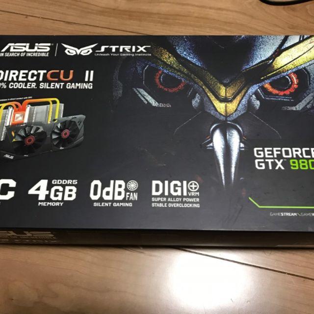 ASUS(エイスース)のSTRIX-GTX980-DC2OC-4GD5 ASUS スマホ/家電/カメラのPC/タブレット(PC周辺機器)の商品写真