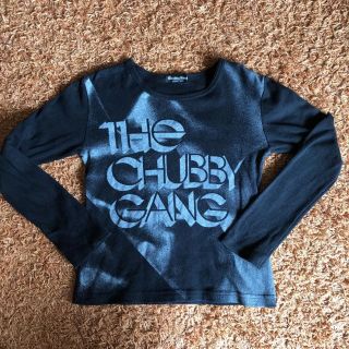 チャビーギャング(CHUBBYGANG)のチャビーギャング ロンT 120 黒(Tシャツ/カットソー)