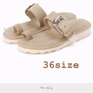 ドゥーズィエムクラス(DEUXIEME CLASSE)のひとみさま専用！CAMINANDO BUCKLE SANDAL 36 (サンダル)