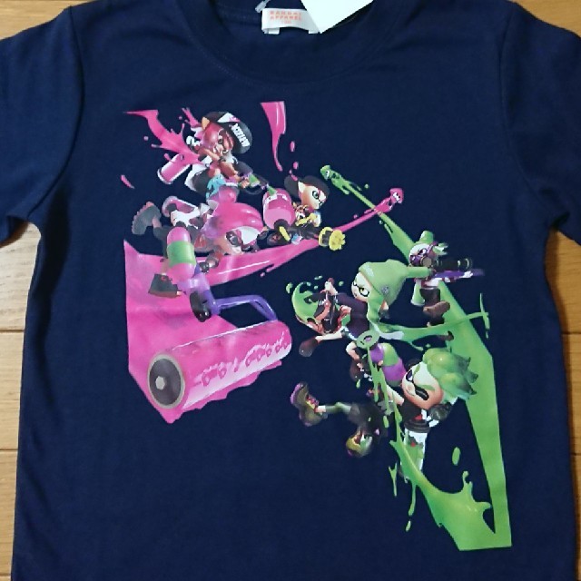 BANDAI(バンダイ)の新品☆120cm スプラトゥーン トップス キッズ/ベビー/マタニティのキッズ服男の子用(90cm~)(Tシャツ/カットソー)の商品写真