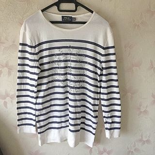 ラルフローレン(Ralph Lauren)のラルフローレン ボーダーTシャツ 値下げします(Tシャツ(長袖/七分))