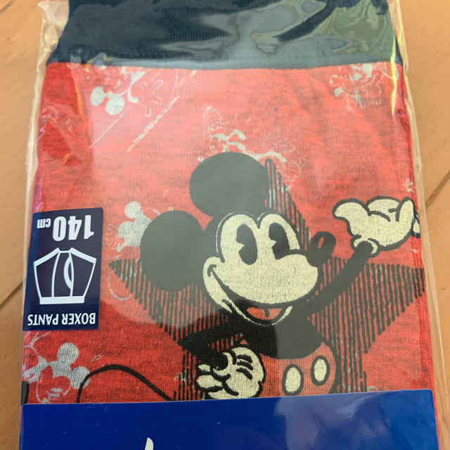 ampersand(アンパサンド)の mickeyボクサーパンツ140ampersand赤青 キッズ/ベビー/マタニティのキッズ服男の子用(90cm~)(下着)の商品写真