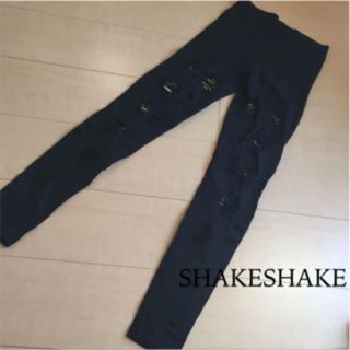 シェイクシェイク(SHAKE SHAKE)のダメージ レギンス(レギンス/スパッツ)