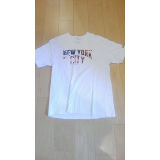 ニューエラー(NEW ERA)のNewEra  Tシャツ　ホワイト　XXL(Tシャツ/カットソー(半袖/袖なし))