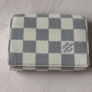 ルイヴィトン(LOUIS VUITTON)のルイヴィトン 名刺入れ カードケース ダミエホワイト(名刺入れ/定期入れ)