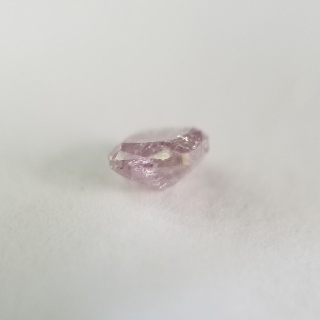 0.17ct 天然 ブラウン系 ピンクダイヤモンド 未ソーティング レディースのアクセサリー(その他)の商品写真