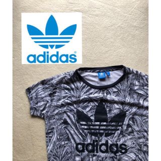 アディダス(adidas)のアディダスオリジナル Tシャツ S ボタニカル総柄(Tシャツ/カットソー(半袖/袖なし))