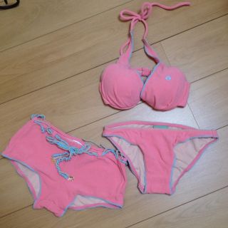 アルバローザ(ALBA ROSA)のお値下げ!!ビキニ3点set 新品 売切(水着)