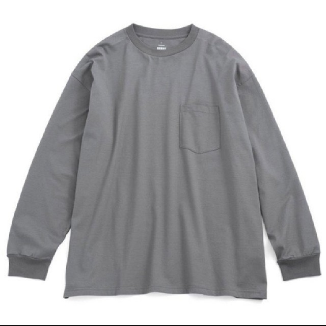 グラフペーパー Jersey Oversized L/S Pocket Tee