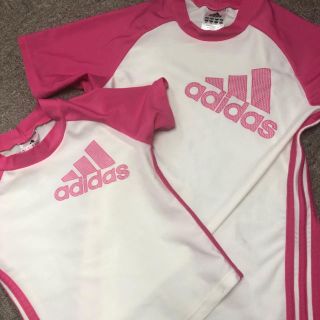 アディダス(adidas)のラッシュガード　2枚セット　半袖　アディダス(水着)