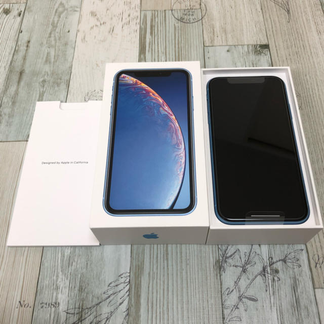 iPhoneXR【最終値下げ】【未使用品】simフリー  iPhoneⅩR 64GB 青