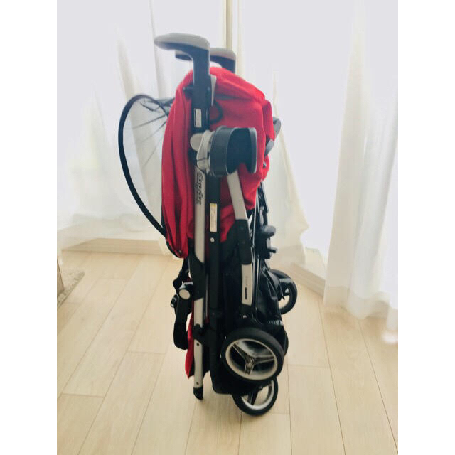 Peg-Perego(ペグペレーゴ)のベビーカー  peg-perego si (ブルームレッド) キッズ/ベビー/マタニティの外出/移動用品(ベビーカー/バギー)の商品写真