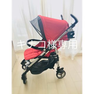 ペグペレーゴ(Peg-Perego)のベビーカー  peg-perego si (ブルームレッド)(ベビーカー/バギー)