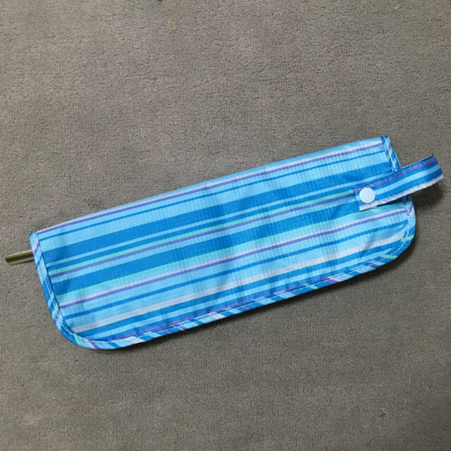 AVON(エイボン)のストライプ ブルー 吸水傘ケース エイボン メンズのファッション小物(傘)の商品写真