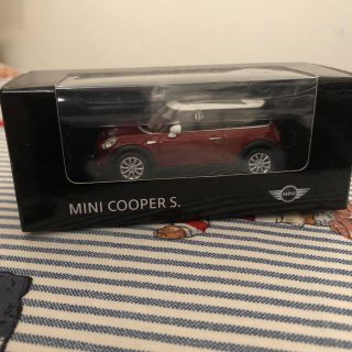 ビーエムダブリュー(BMW)の未使用MINICOOPER S ミニカー(ミニカー)