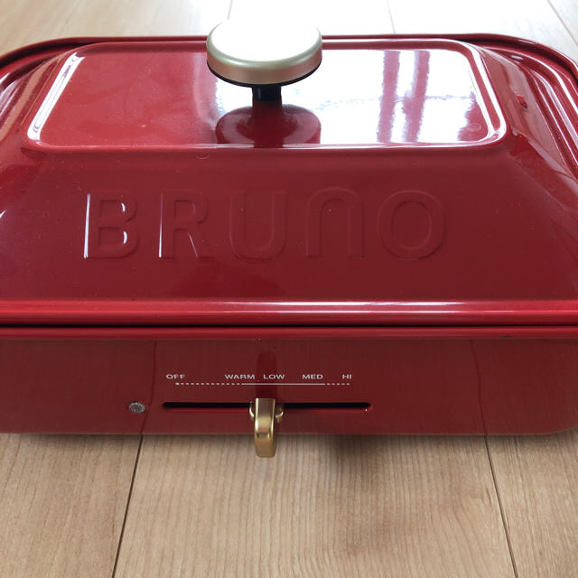 BRUNO コンパクトホットプレート スマホ/家電/カメラの調理家電(ホットプレート)の商品写真