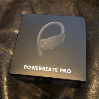 ビーツバイドクタードレ(Beats by Dr Dre)の【新品未使用】Beats Powerbeats Pro イヤホンapple(ヘッドフォン/イヤフォン)