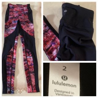 ルルレモン(lululemon)のガリマッチョ様御専用‼️ ルルレモン レギンス ヨガ ヨガウェア サイズ2 (レギンス/スパッツ)