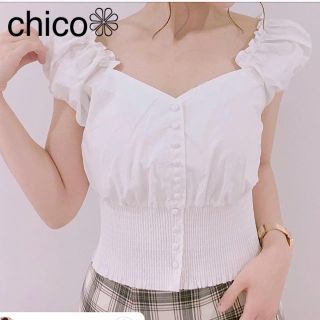 フーズフーチコ(who's who Chico)の新品❁﻿フーズフーチコ ウエストシャーリングブラウス(シャツ/ブラウス(半袖/袖なし))