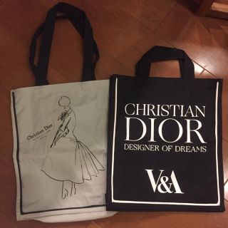 クリスチャンディオール(Christian Dior)のロンドン v&a トートバッグ エコバッグ クリスチャンディオール 新品 (トートバッグ)