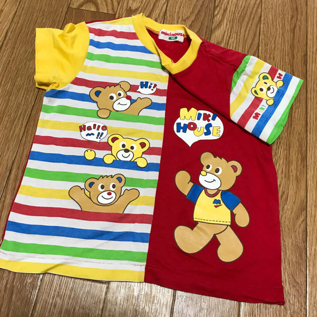 mikihouse(ミキハウス)のミキハウス レトロTシャツ キッズ/ベビー/マタニティのキッズ服女の子用(90cm~)(Tシャツ/カットソー)の商品写真