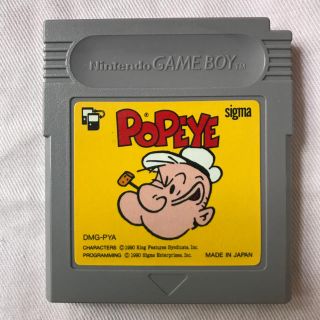 ゲームボーイ(ゲームボーイ)のゲームボーイPOPEYR（ポパイ）(携帯用ゲームソフト)