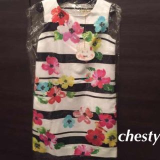 チェスティ(Chesty)のchesty花柄ワンピ♡(ミニワンピース)