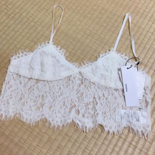 ムルーア(MURUA)の新品 レースビスチェ  MURUA(ベアトップ/チューブトップ)