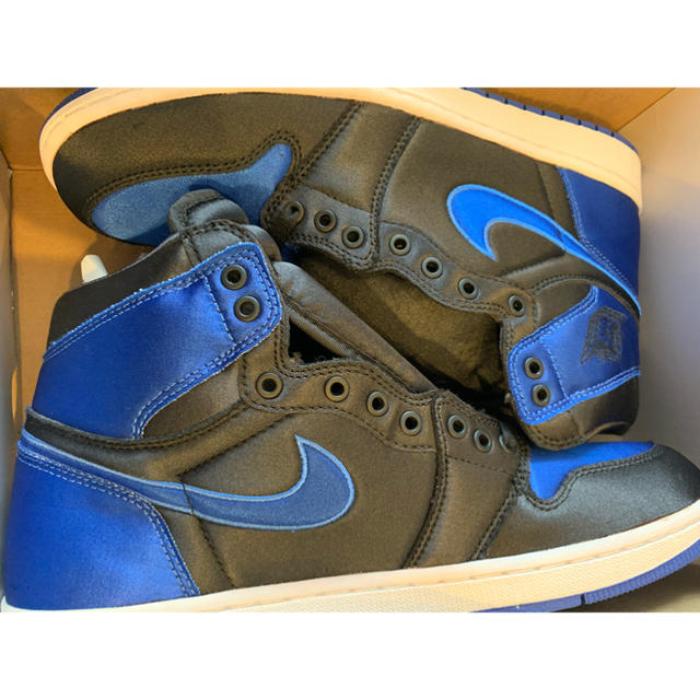 NIKE(ナイキ)のAir Jordan 1 Satin Banned Royal Blue セット メンズの靴/シューズ(スニーカー)の商品写真